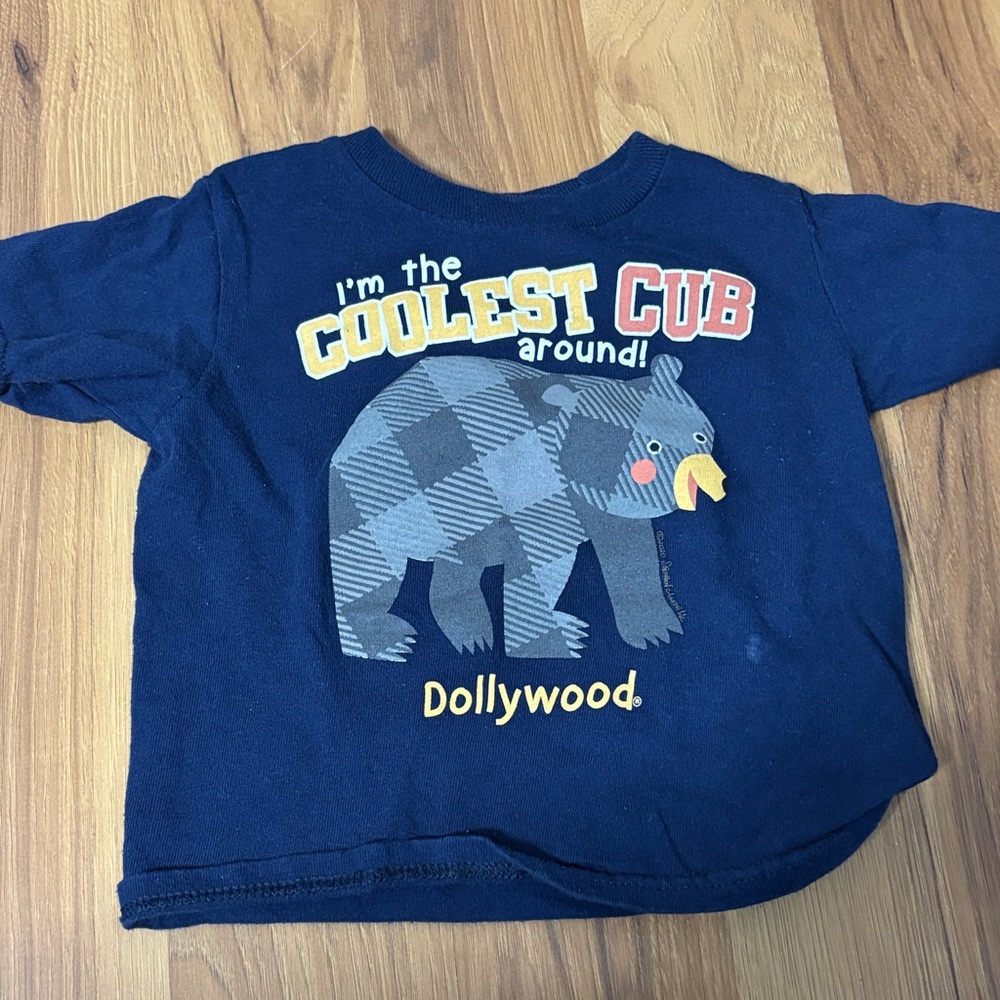 Dollywood Navy Blue Kids Shirt - Coolest Cub Design